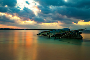 Image showing Nusa penida, Bali sea