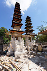 Image showing Hindu temple at Pura Sahab, Nusa Penida, Bali, Indonesia