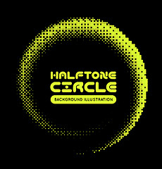 Image showing Halftone background. Vector illustration