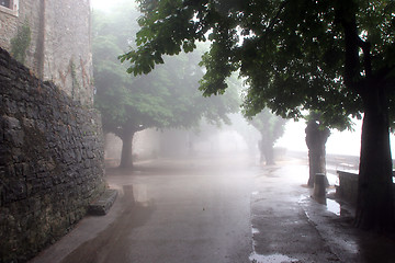 Image showing Street in small town Groznjan in Istra, Croatia