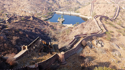 Image showing Ancient castle in India