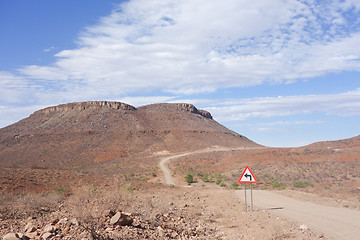 Image showing Namibian landscape