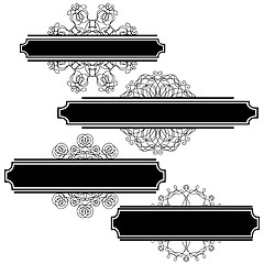 Image showing Set of Different Flourishes 