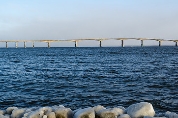 Image showing View at the Oland Bridge