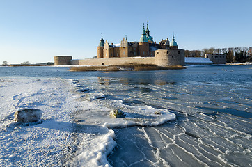Image showing Kalmar castle at winter season
