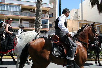 Image showing Fiesta in Spain