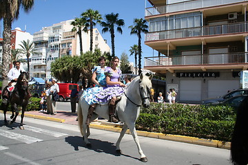 Image showing Fiesta in Spain