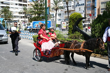 Image showing Fiesta in Spain