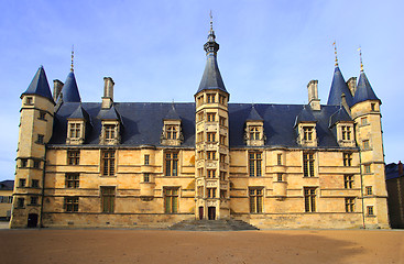 Image showing Ducal palace in Nevers