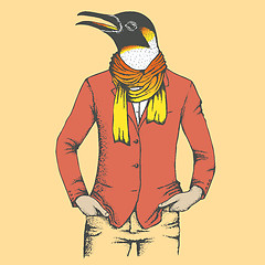 Image showing Penguin vector illustration