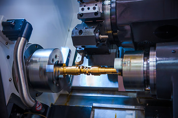 Image showing Metalworking CNC milling machine.