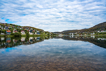 Image showing Hammerfest City, Finnmark, Norway