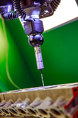 Image showing Metalworking CNC milling machine.