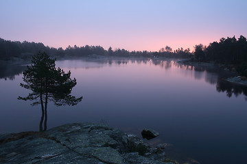 Image showing Lake in the morning