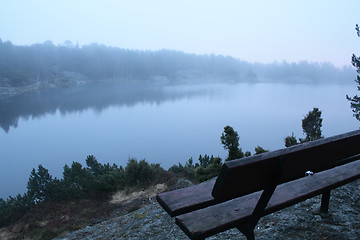 Image showing Lake in the morning