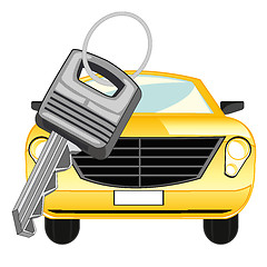 Image showing Car and key