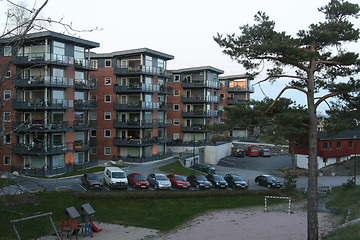 Image showing Apartment building,