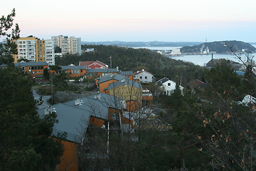 Image showing View over Kristiansand