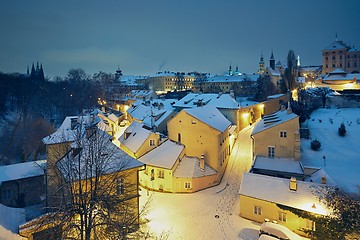 Image showing Winter morning in the city