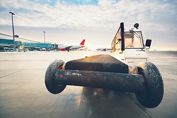 Image showing Preparation before flight