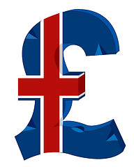 Image showing Sign of the money to great britain