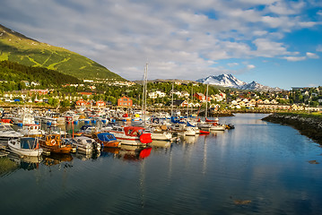 Image showing Harbour in Norway