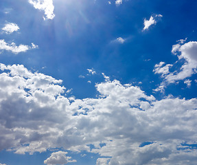 Image showing cloudy sky