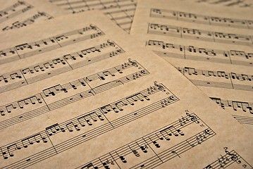Image showing great image of musical notes
