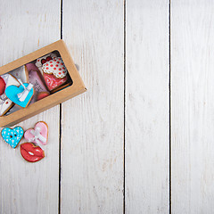 Image showing Gingerbreads for Valentines Day