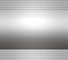 Image showing metal steel or aluminium plate