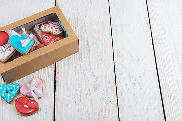 Image showing Gingerbreads for Valentines Day