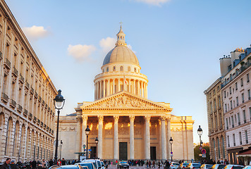 Image showing The Pantheon building in Paris, France