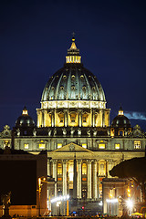 Image showing The Papal Basilica of St. Peter in the Vatican city