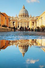 Image showing The Papal Basilica of St. Peter