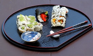 Image showing Sushi Plate