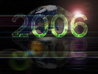 Image showing Global background series- 2006 Year