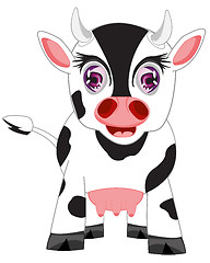 Image showing Illustration of the cow