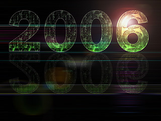 Image showing 2006 Year background