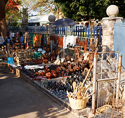 Image showing Street in Bulawayo Zimbabwe