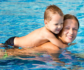 Image showing mother with baby