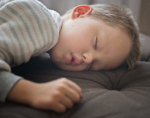 Image showing cute sleeping baby