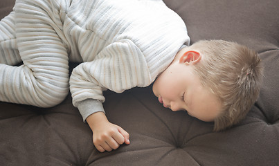 Image showing cute sleeping baby