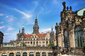 Image showing DRESDEN, GERMANY – AUGUST 13, 2016: Dresdner Zwinger, rebuilt 