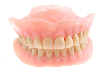 Image showing teeth prothesis isolated