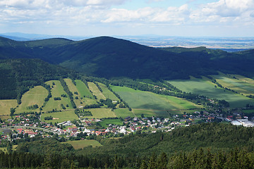 Image showing jeseniky mountains landscape