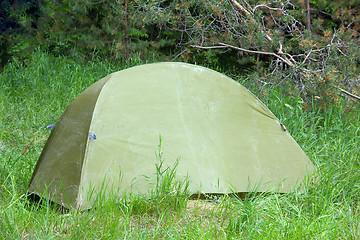 Image showing camping outdoor