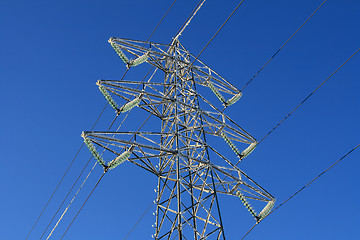 Image showing Electric mast