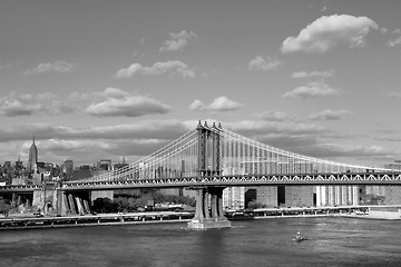 Image showing Manhattan bridge