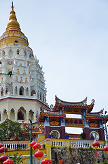 Image showing Buddhist temple Kek Lok Si in Penang