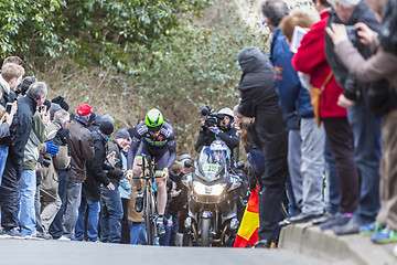 Image showing The Cyclist Daniel Mc Lay - Paris-Nice 2016 